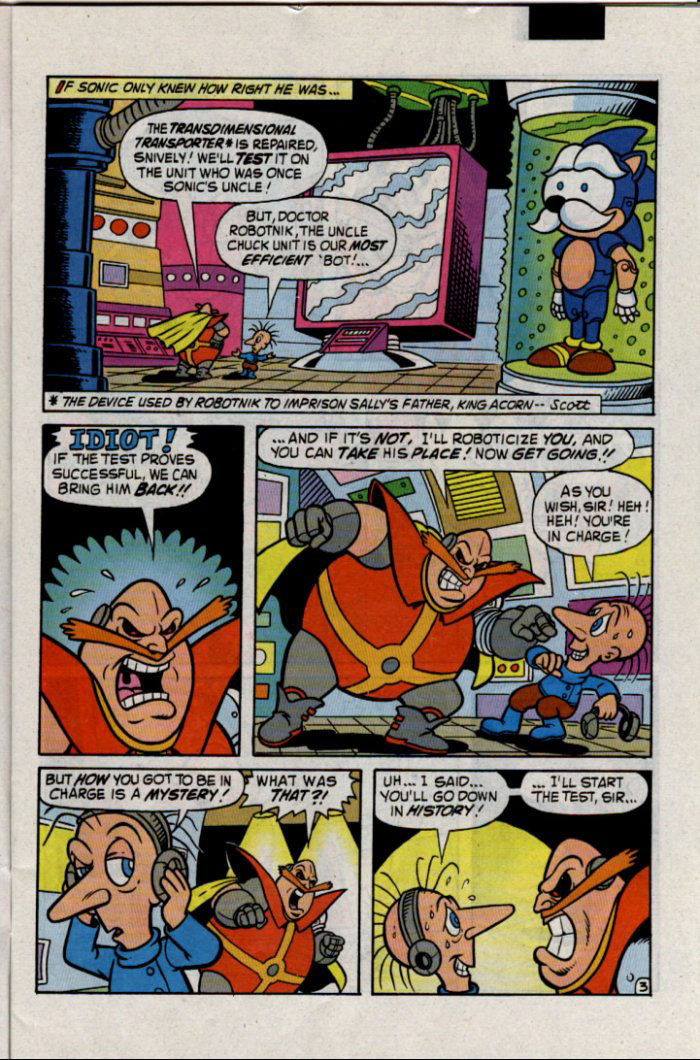 Sonic - Archie Adventure Series January 1996 Page 3
